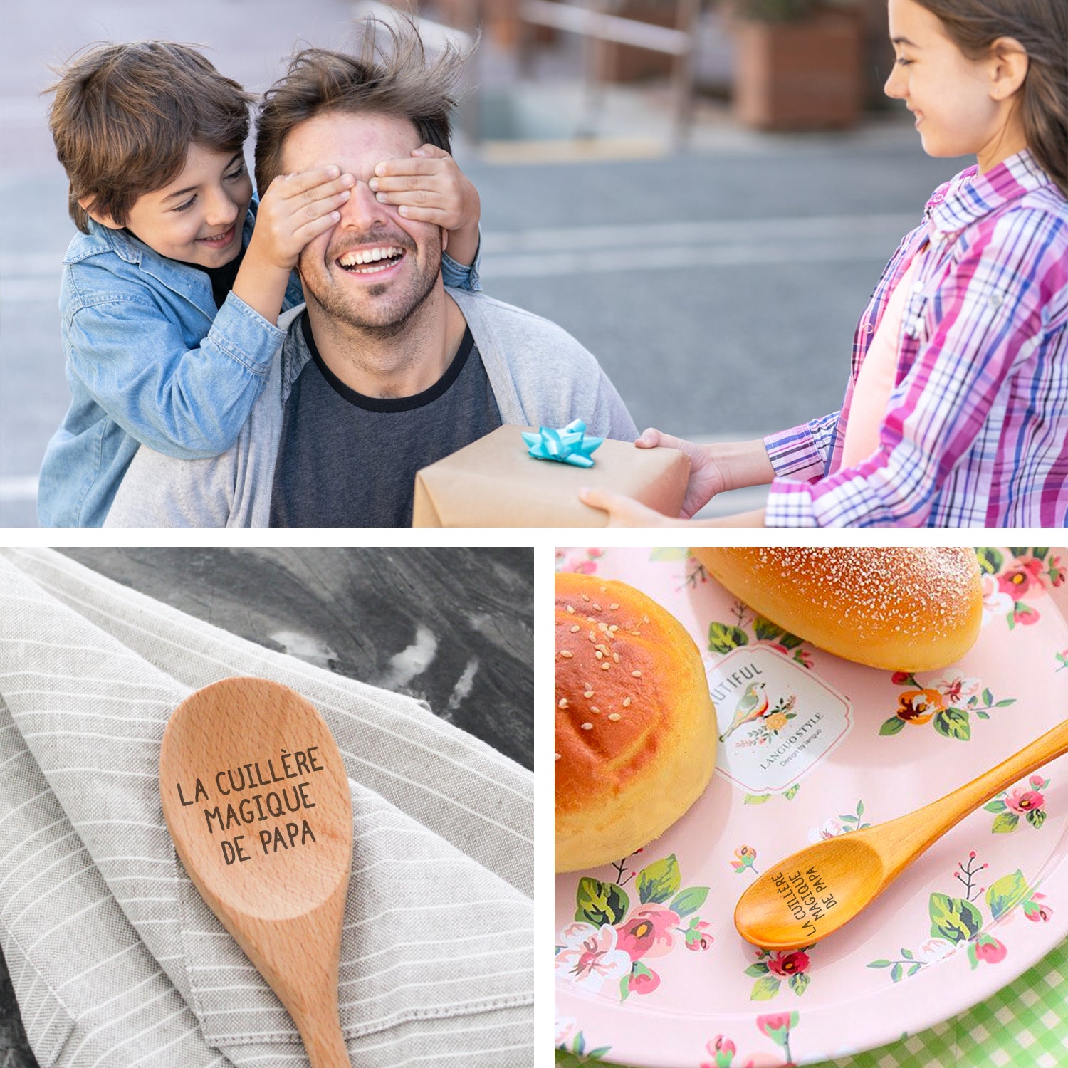 Cuillère en Bois - Je t'aime Papa