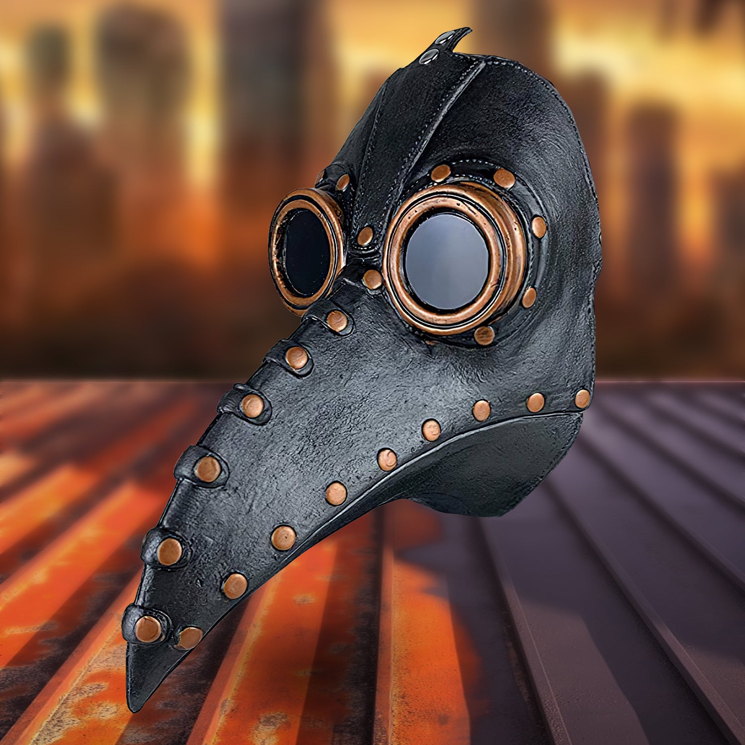 Masque Steampunk Noir