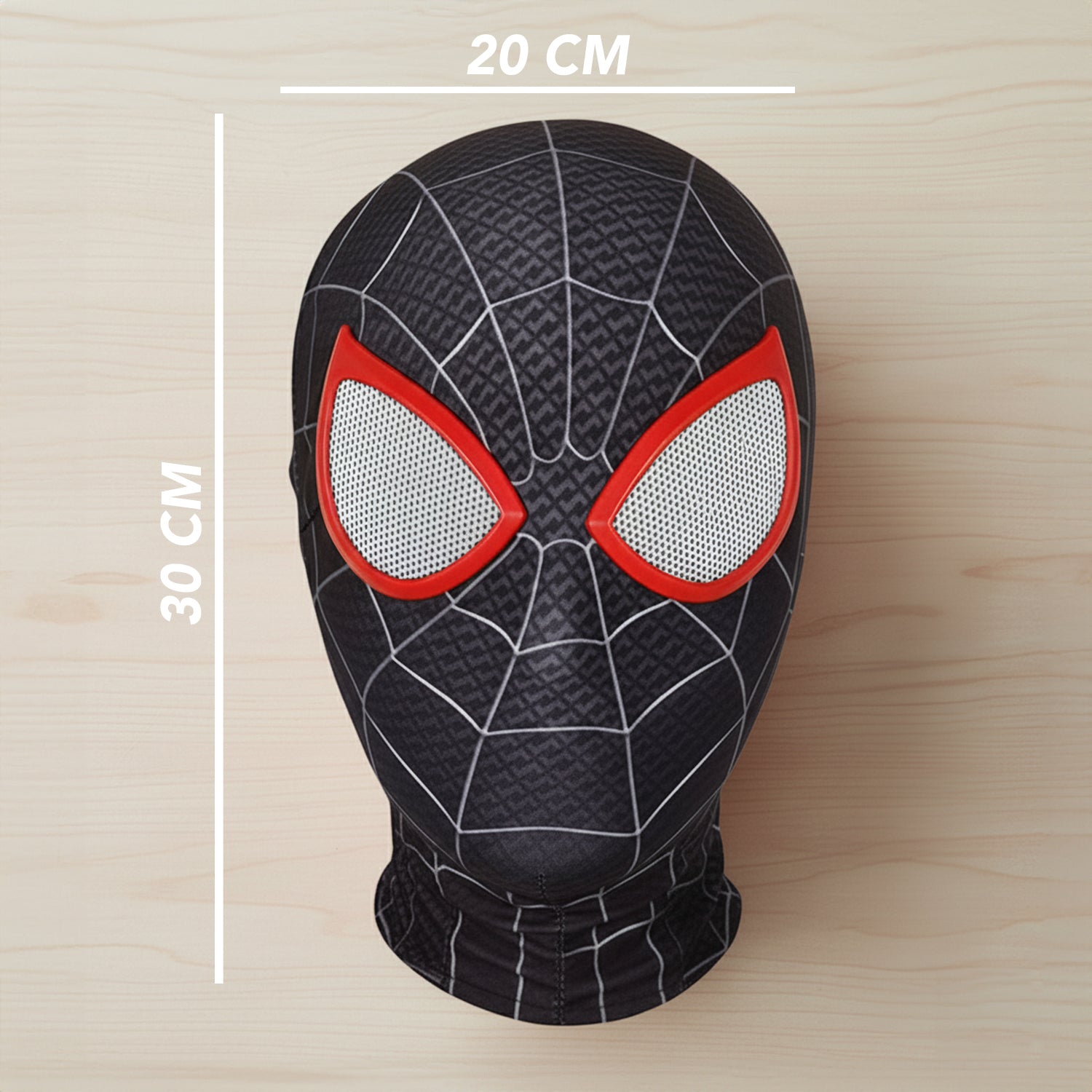 Masque Super-Héros Araignée – Noir