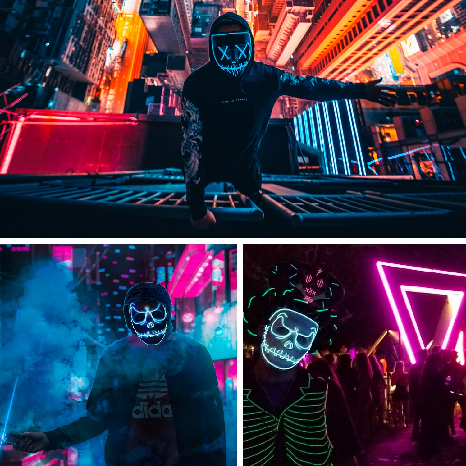 Masque LED Jack