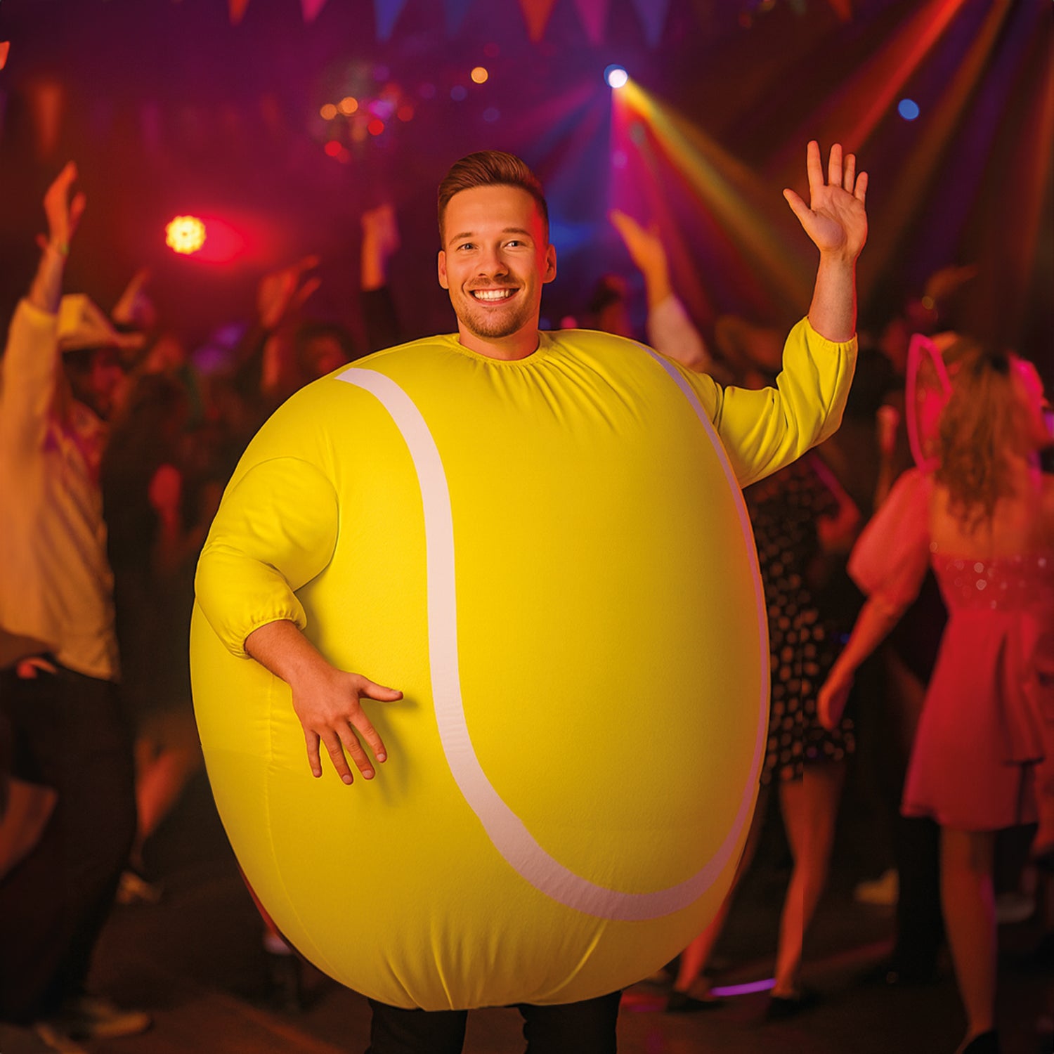 Costume Gonflable Adulte – Balle de Tennis