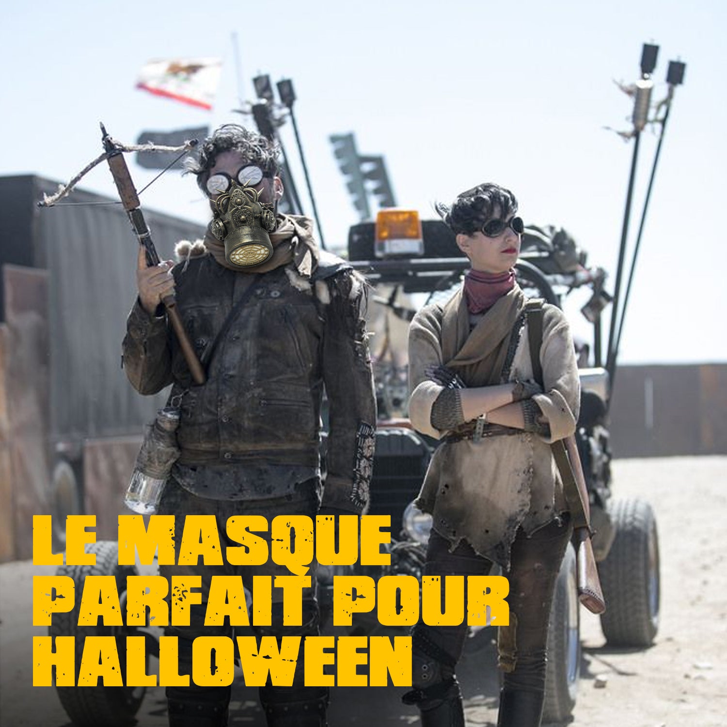 Masque Steampunk – Gaz