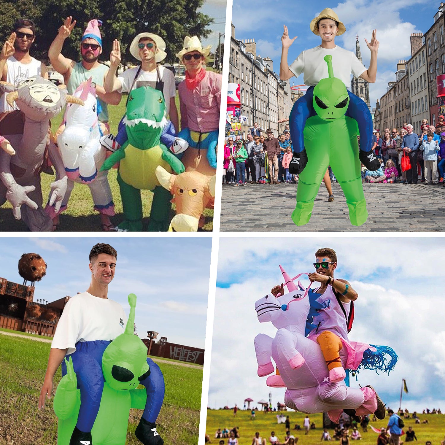 Costume Gonflable Adulte – Extra-Terrestre