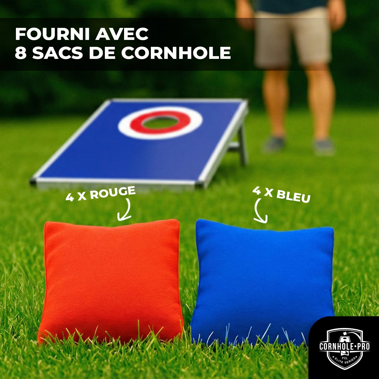 Cornhole en Aluminium – Target
