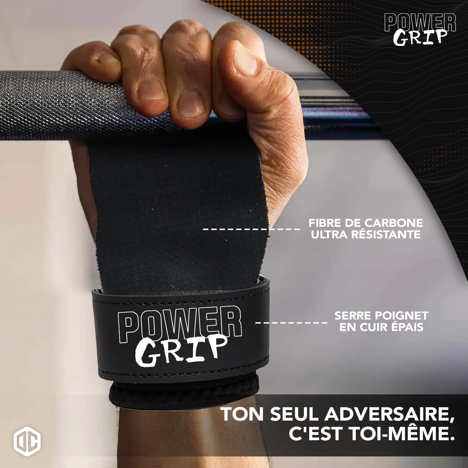 Maniques Crossfit & Musculation en Fibre de Carbone