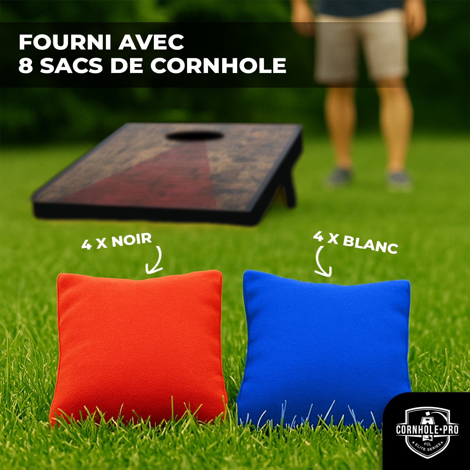 Cornhole en Bois – Old School