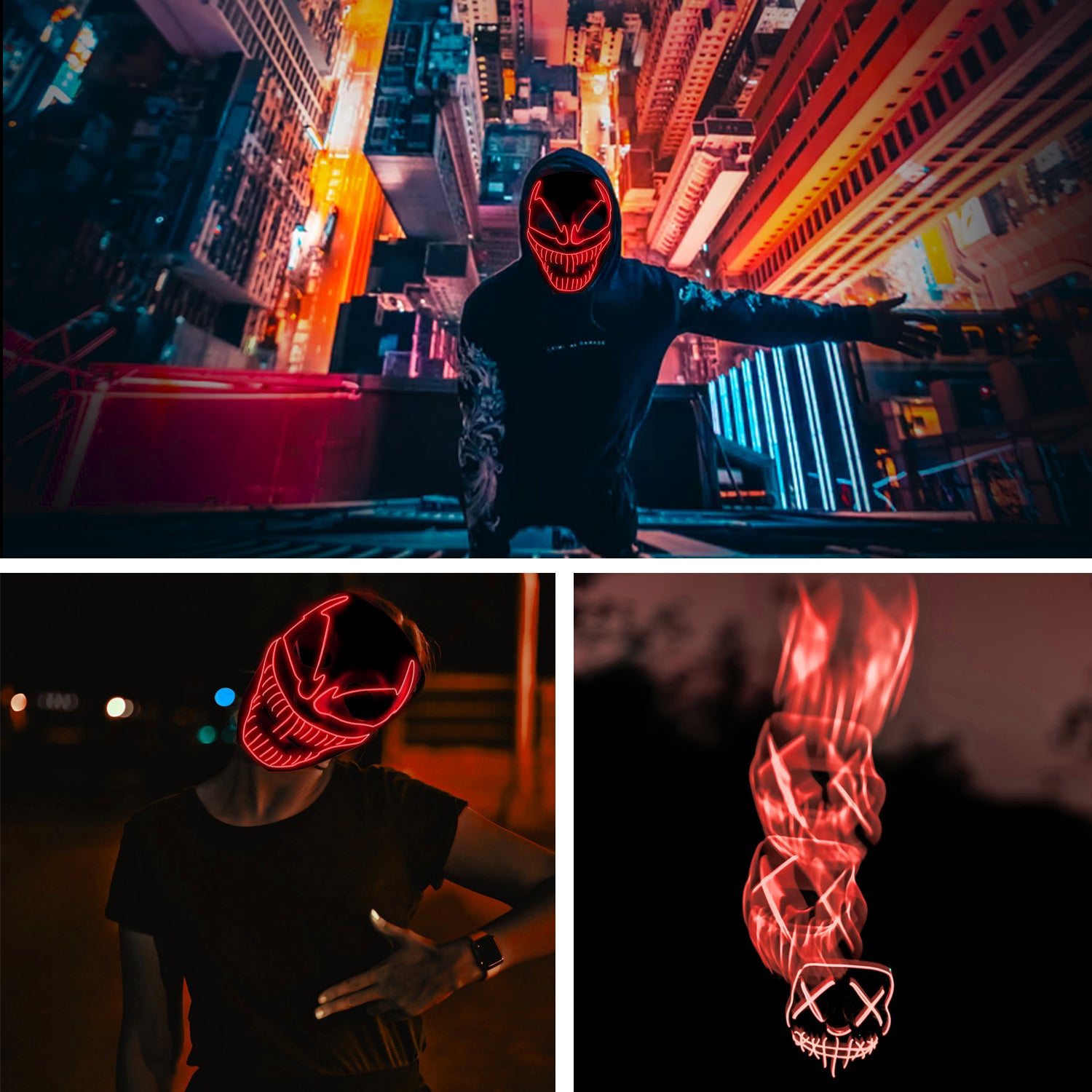 Masque LED Hard