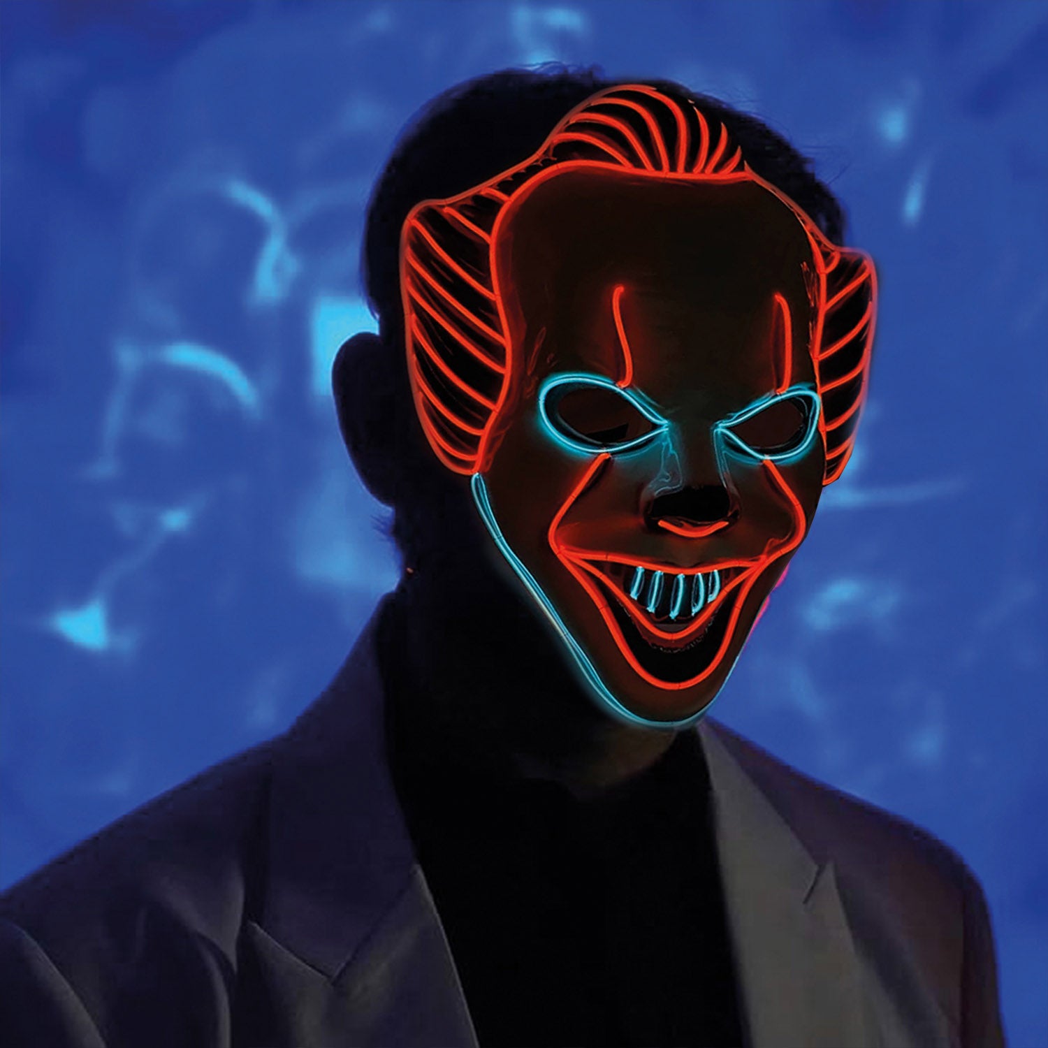 Led Mask Clown