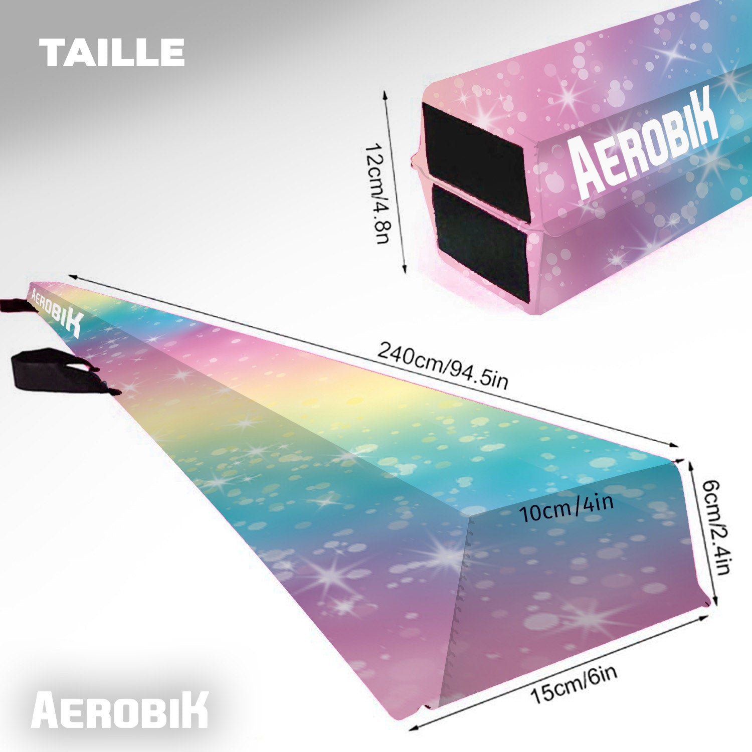 Poutre de Gymnastique Pliable pour Enfant Aerobik® – Licorne