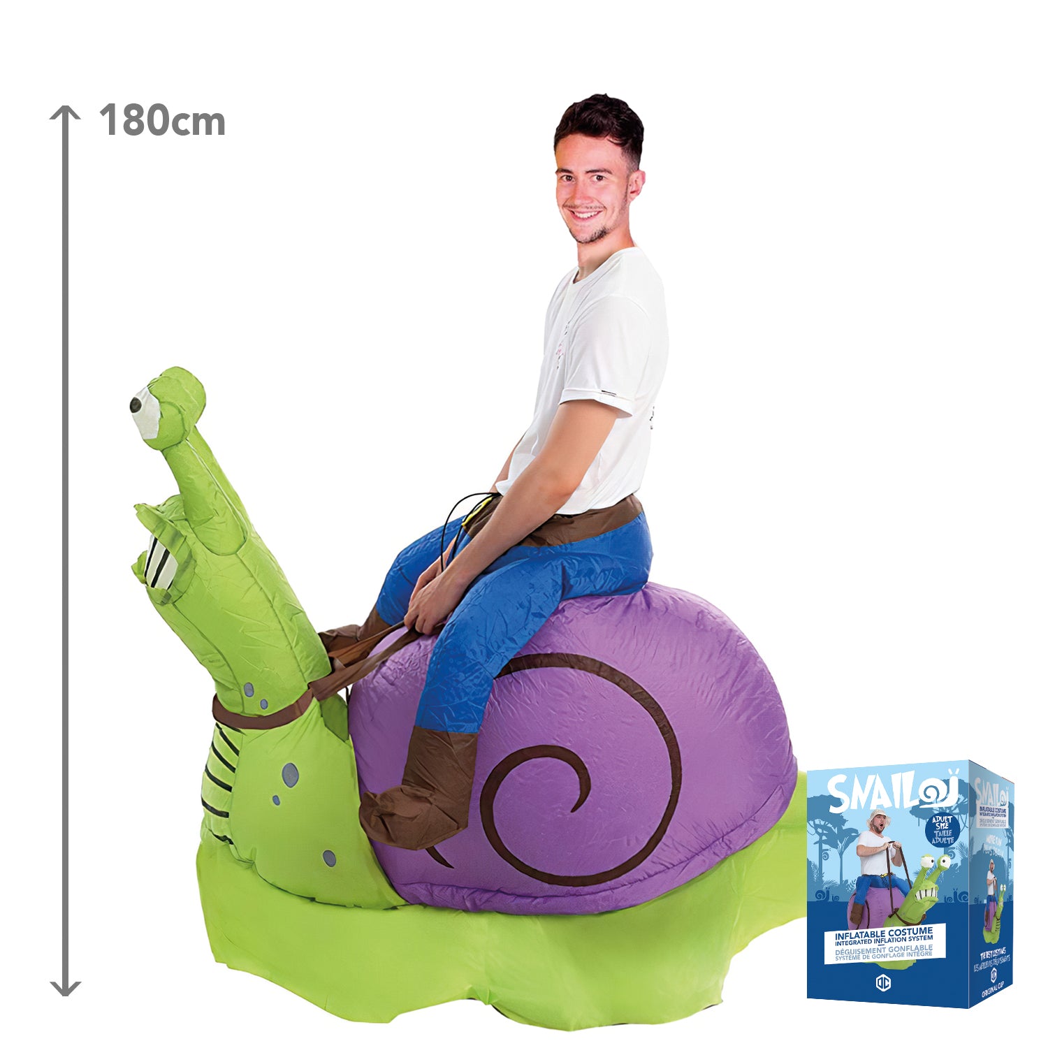 Costume Gonflable Adulte – Escargot