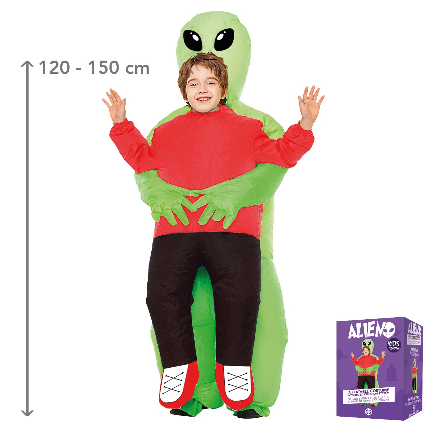 Costume Gonflable Enfant (120 - 150 cm) – Alien