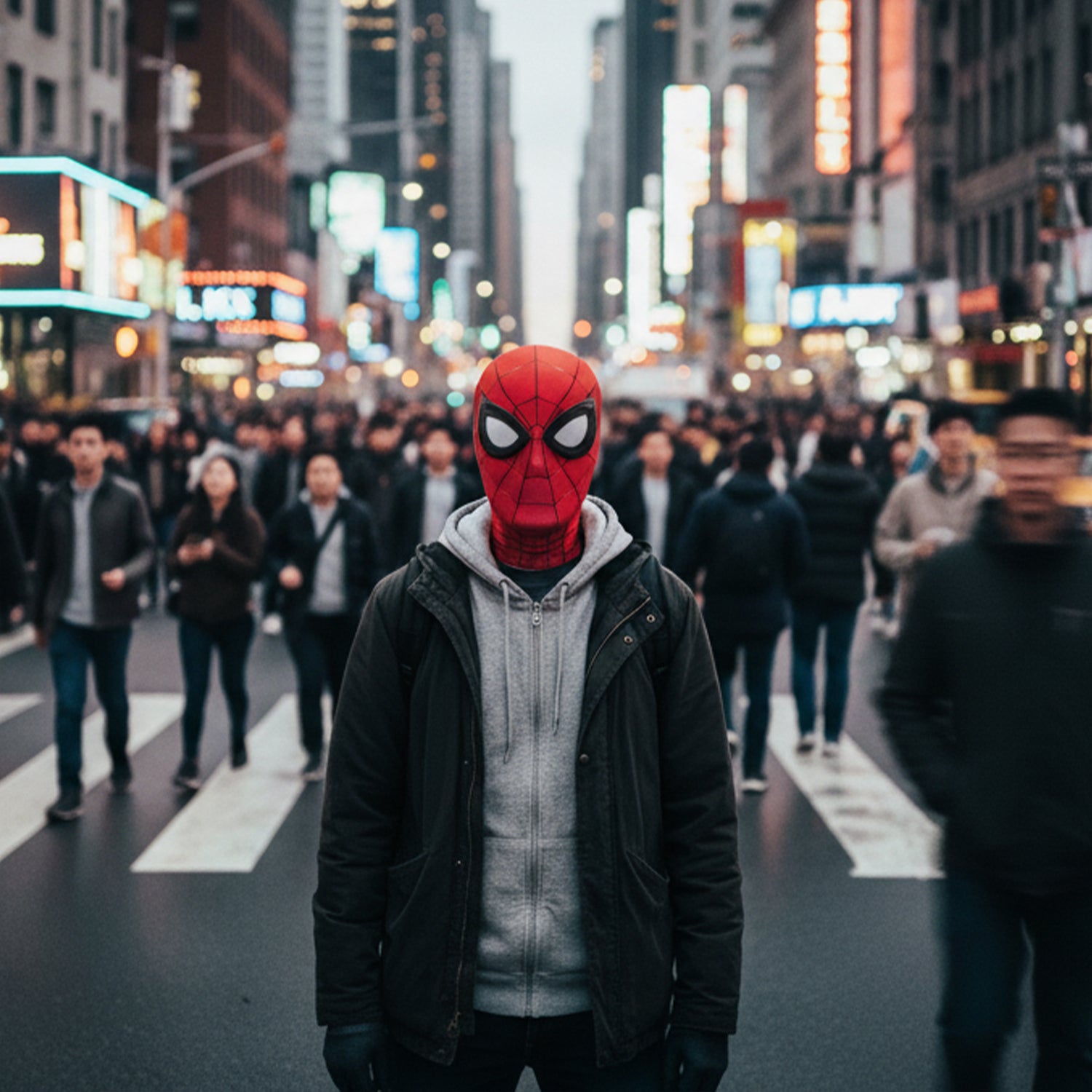 Masque Super-Héros Araignée – Rouge