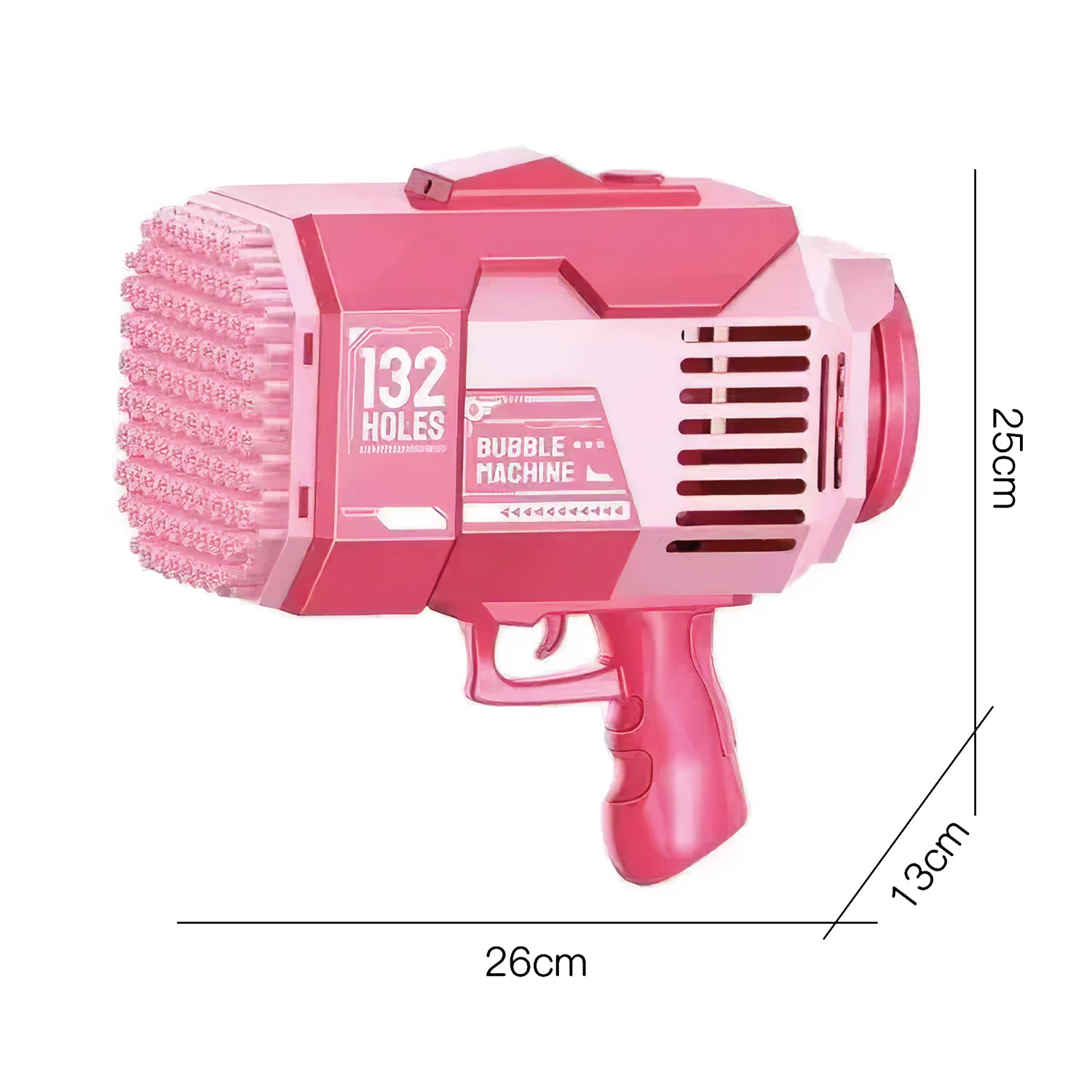 Bazooka Bubble Rose - Machine à Bulles de Savon