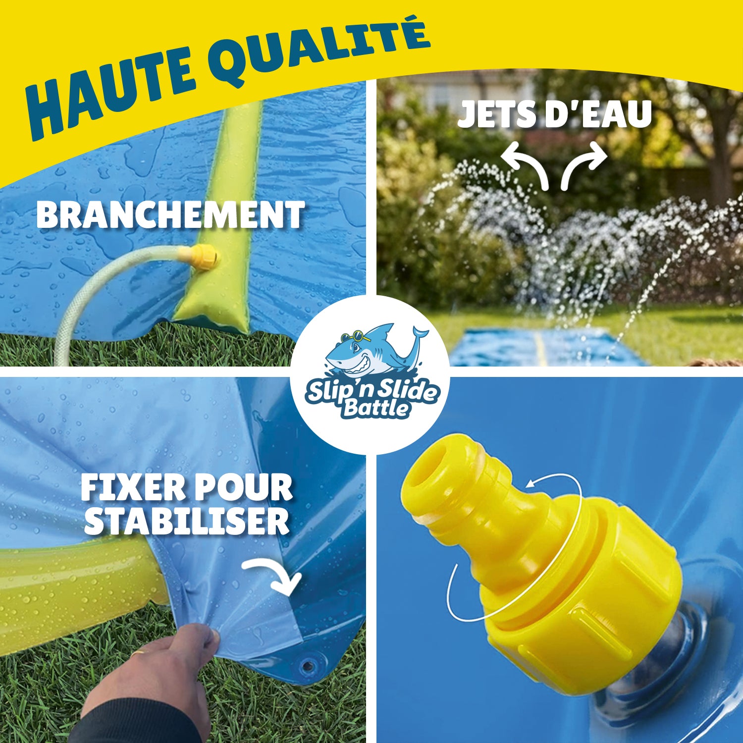Ventriglisse Battle 10 mètres + Savon Naturel 1 litre – Glisse XXL