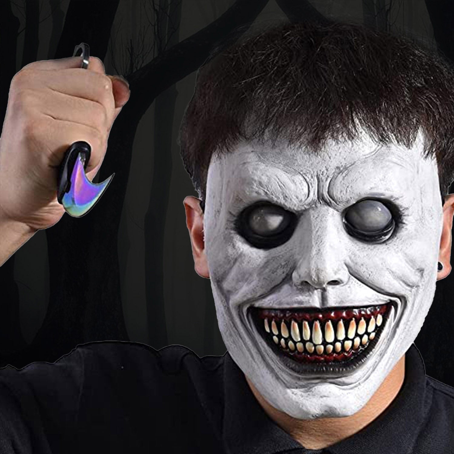 Masque LED Red Eyes