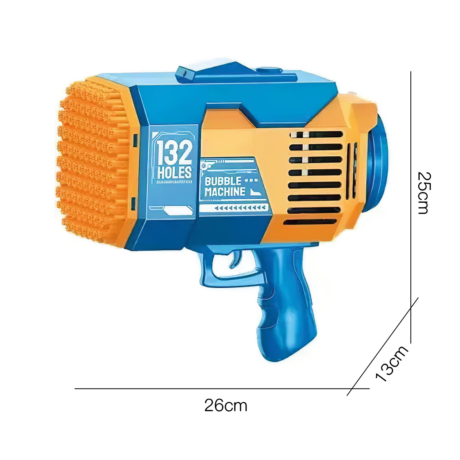 Bazooka Bubble Bleu - Machine à Bulles de Savon