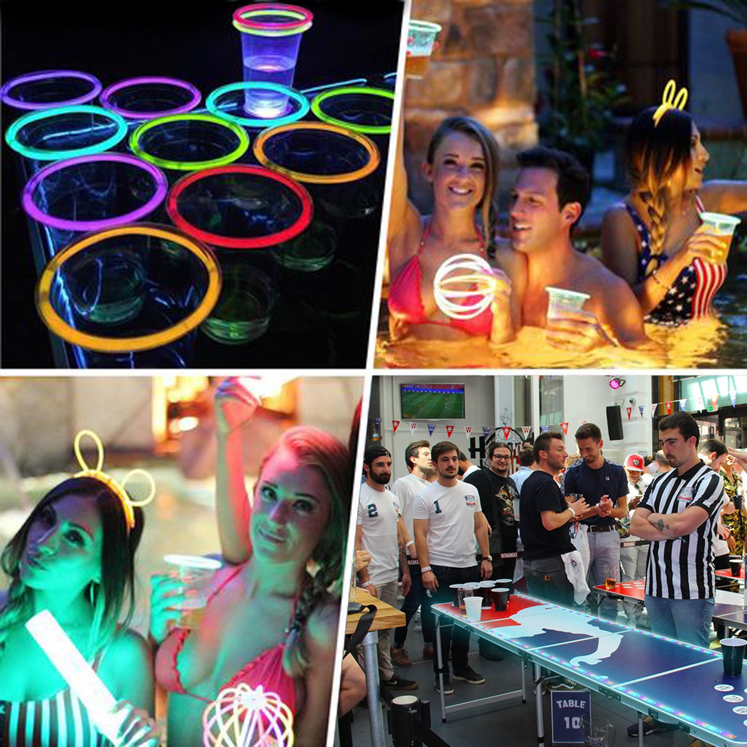 Table Beer Pong Lumineuse Flash – Pack Light Kit