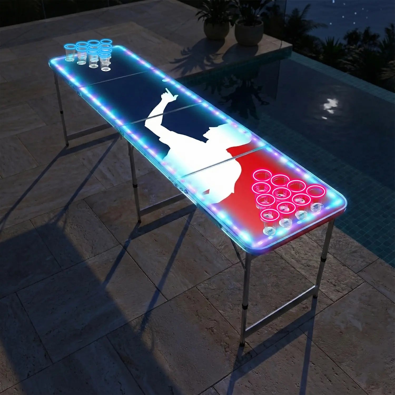 Table Beer Pong Lumineuse Flash – Pack Light Kit