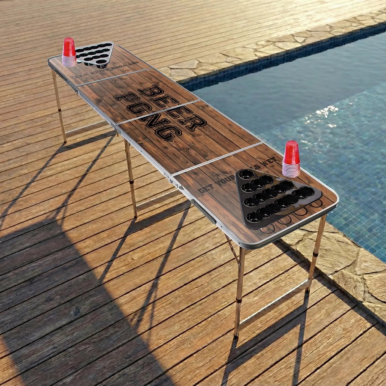 Table Beer Pong Old School – Pack Kit Complet