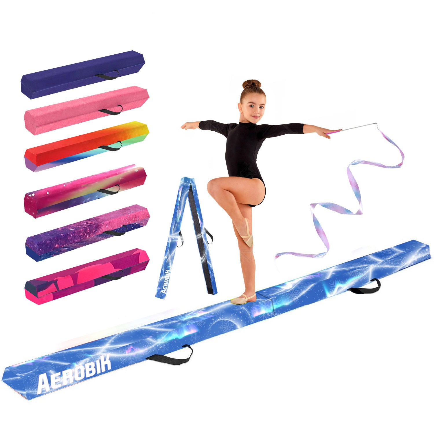 Poutre de Gymnastique Pliable pour Enfants Aerobik® – Winter