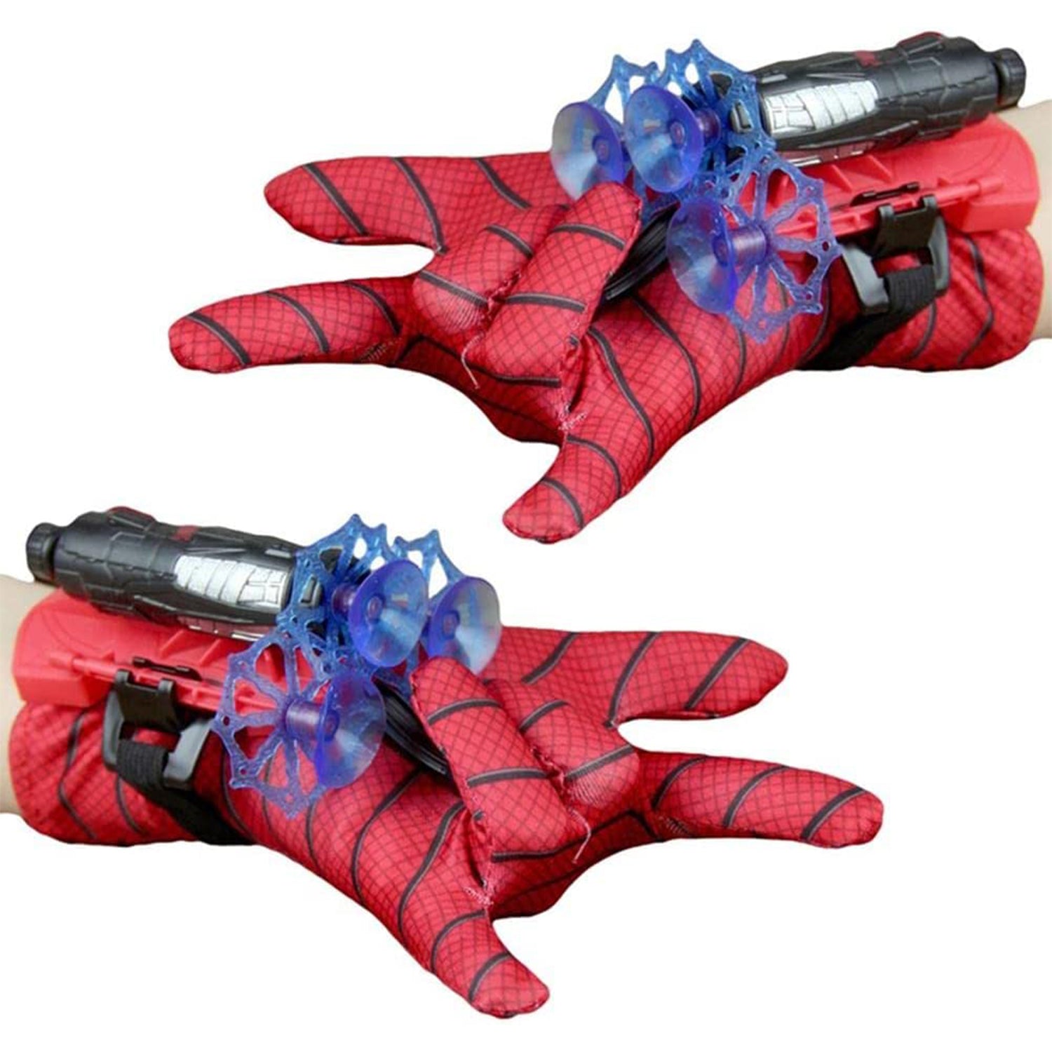 2 Gants Lanceurs de Toiles d'Araignée Spider