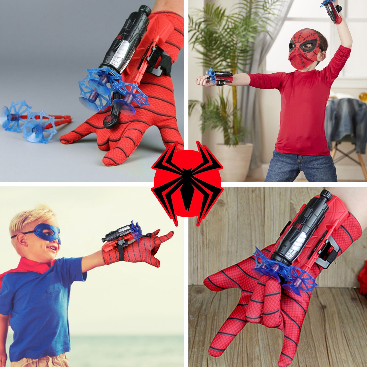 Gant Lanceur de Toiles d'Araignée x 2