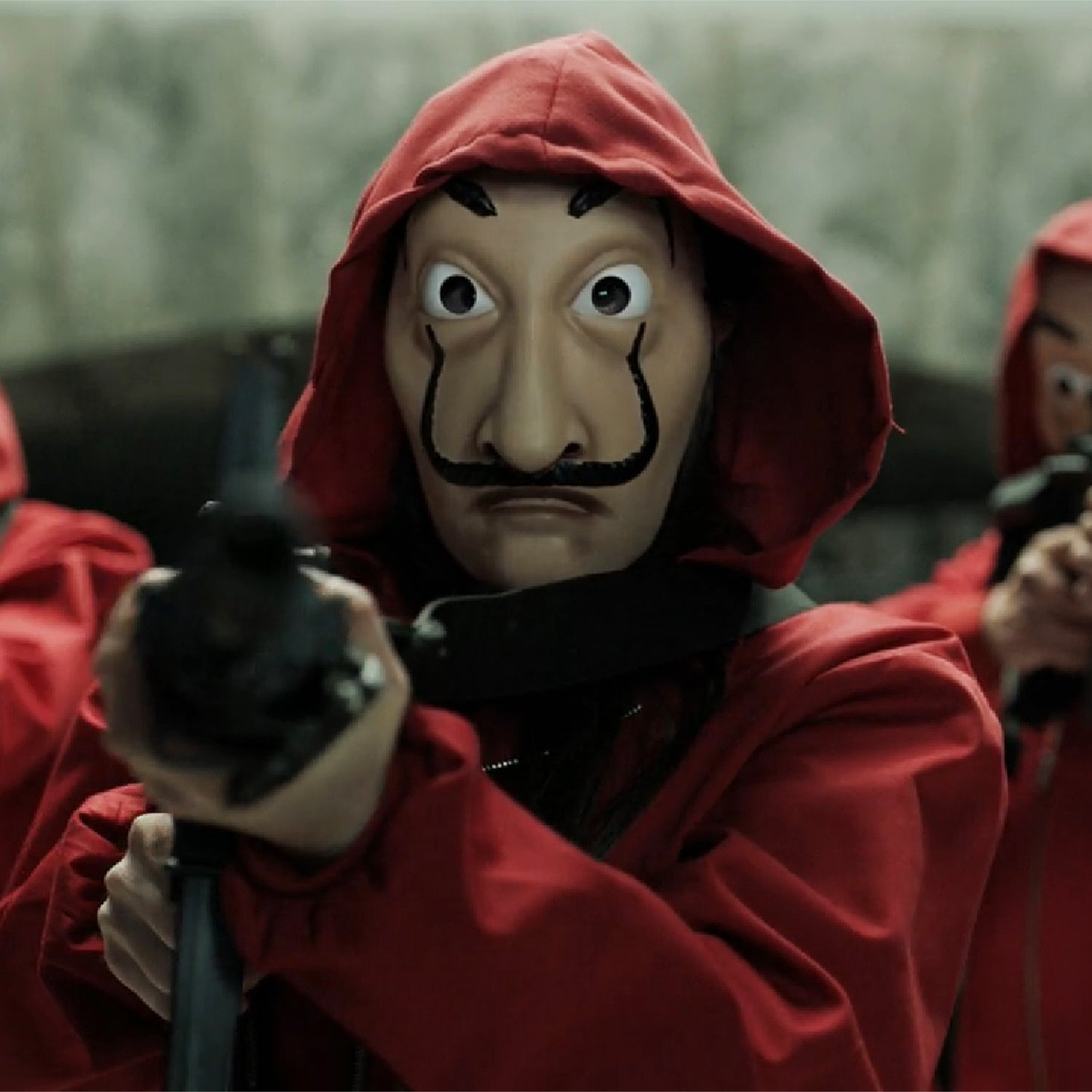 Masque La Casa de Papel et Costume de Braqueur Adulte
