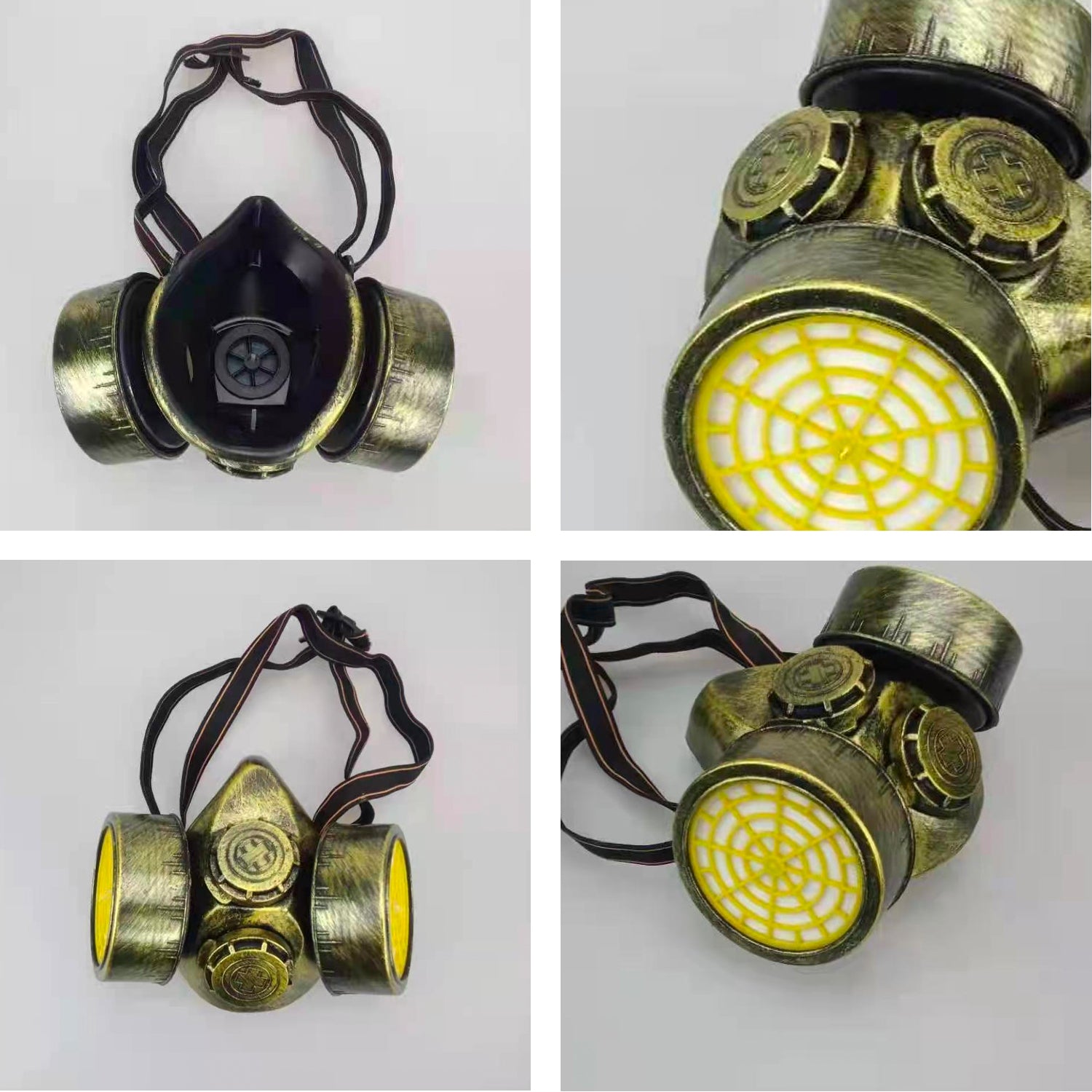 Masque Steampunk – Double Gaz