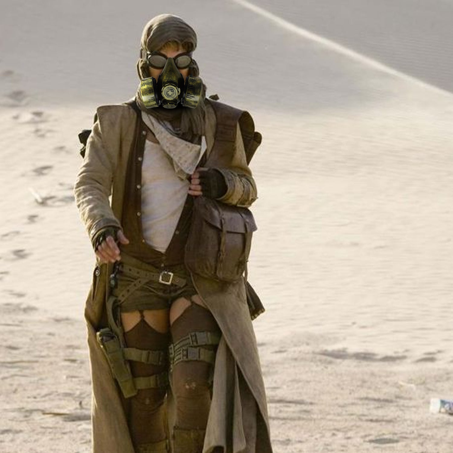 Masque Steampunk – Double Gaz
