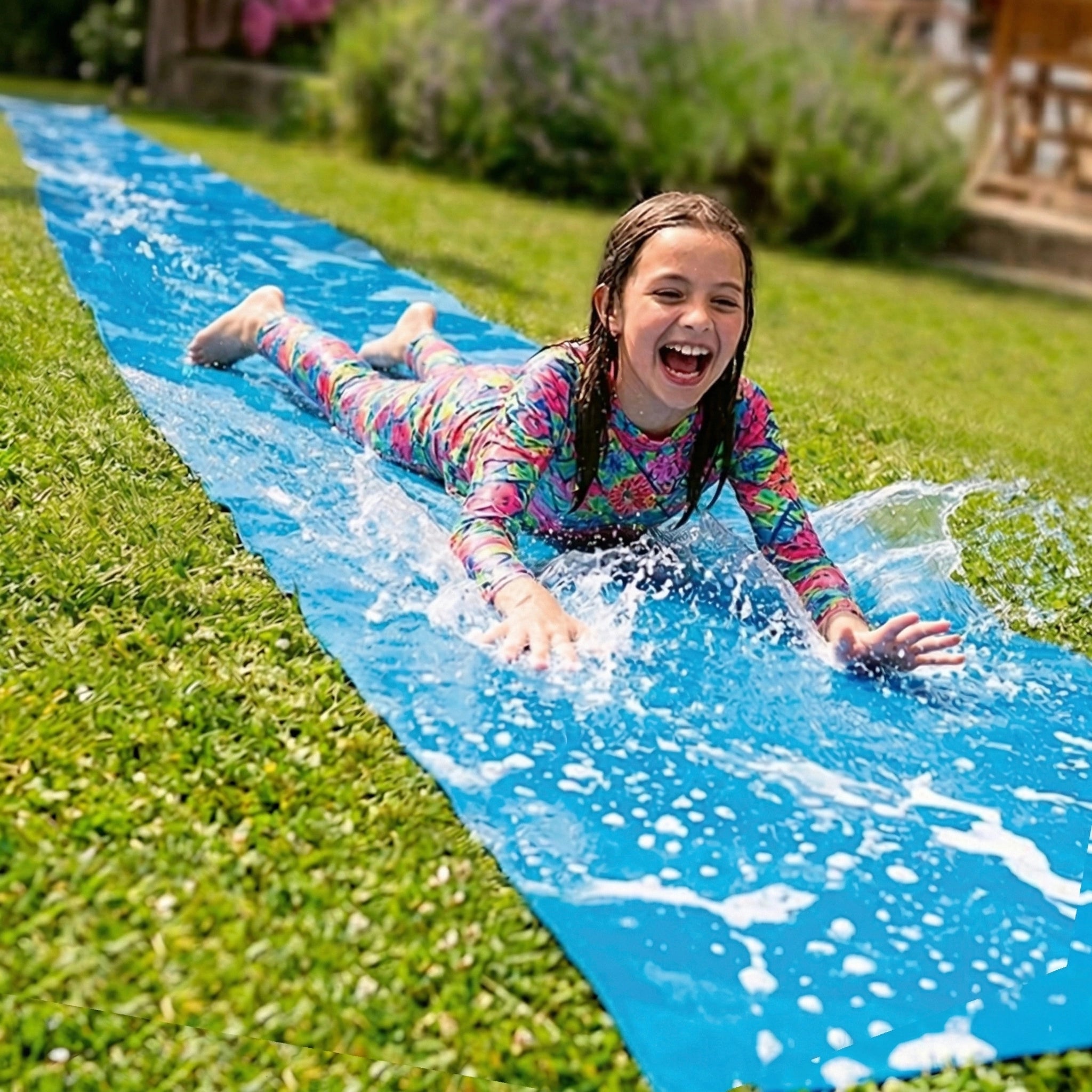 Tapis de Ventriglisse 10 mètres Bleu - Slip'n Slide