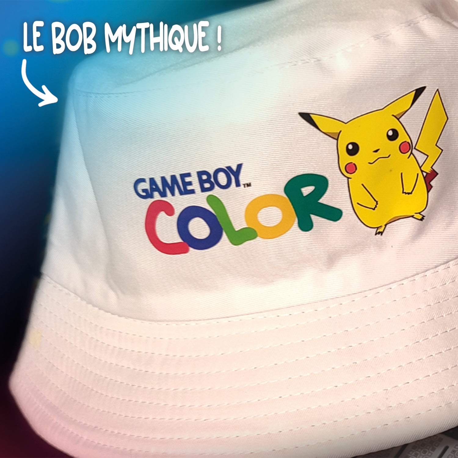 Bob Rétro Gaming Blanc