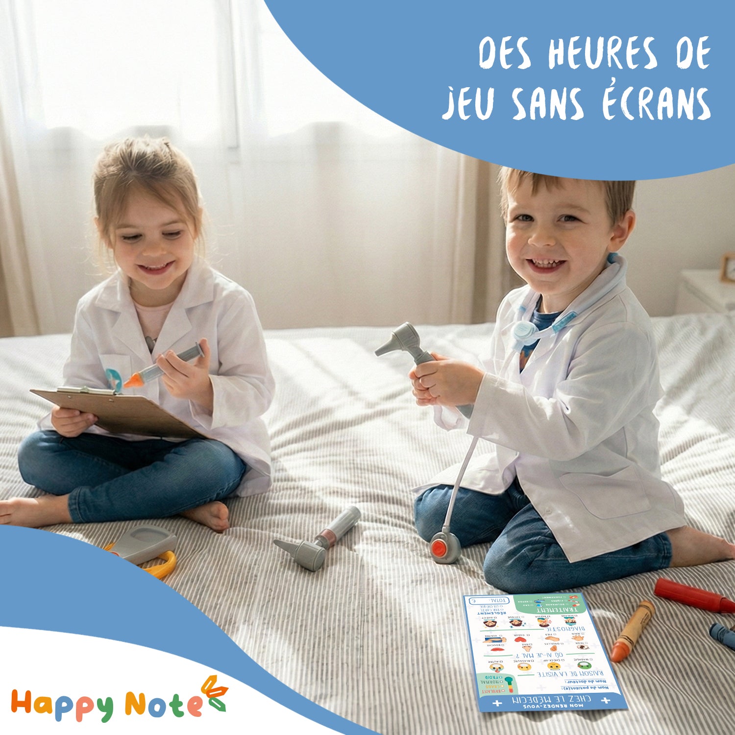 Happy Note® – Mon Rendez-vous chez le Médecin