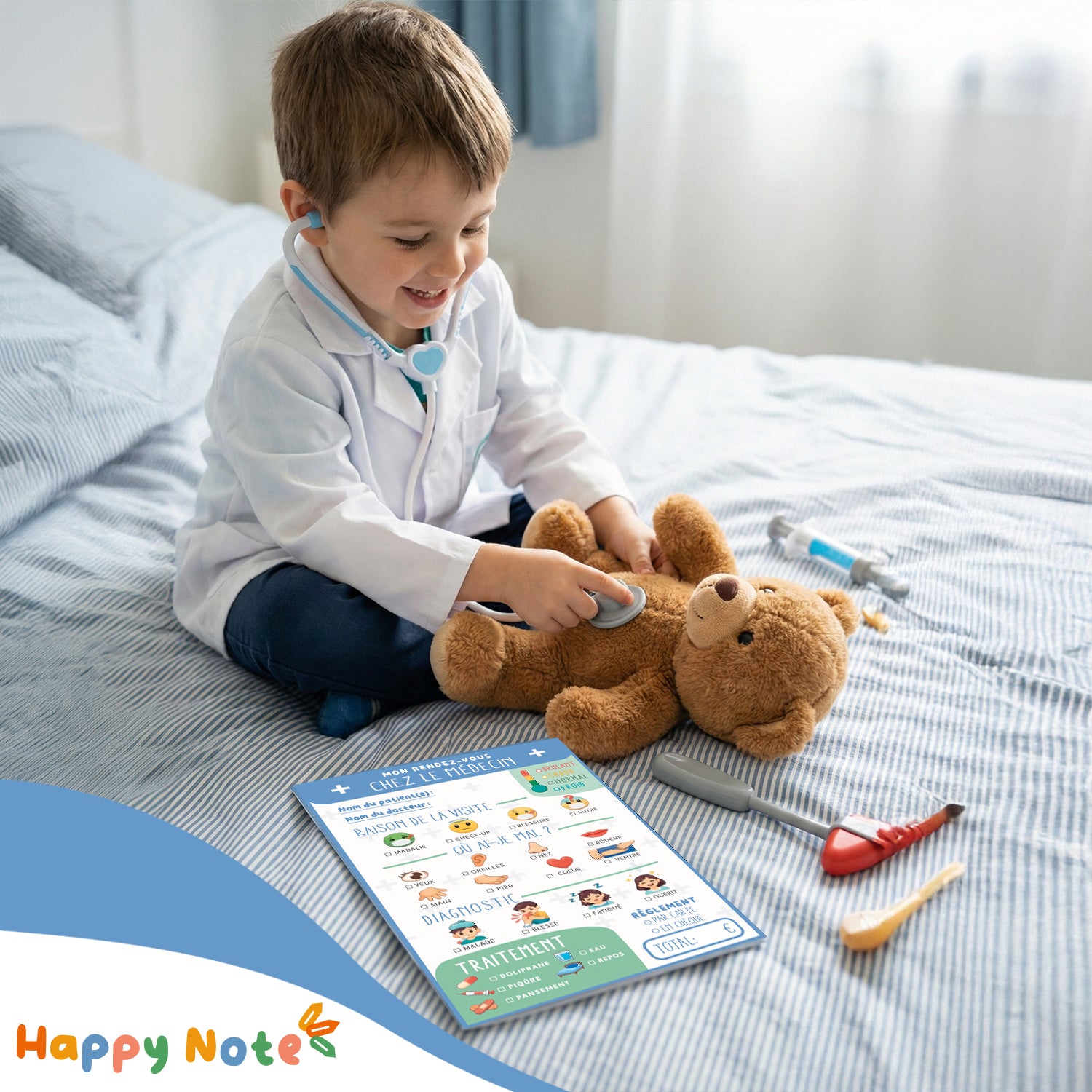 Happy Note® – Mon Rendez-vous chez le Médecin