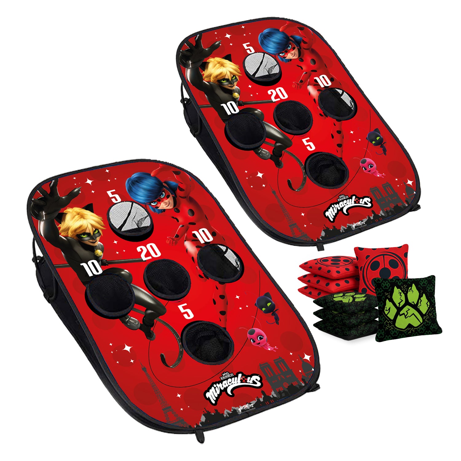 Cornhole en Toile – Battle Miraculous®