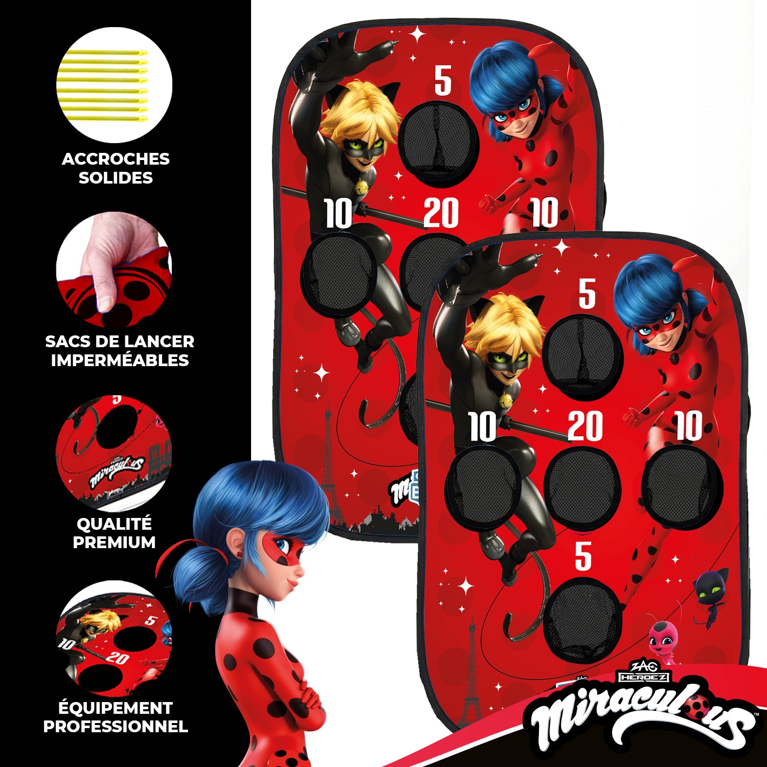 Cornhole en Toile – Battle Miraculous®