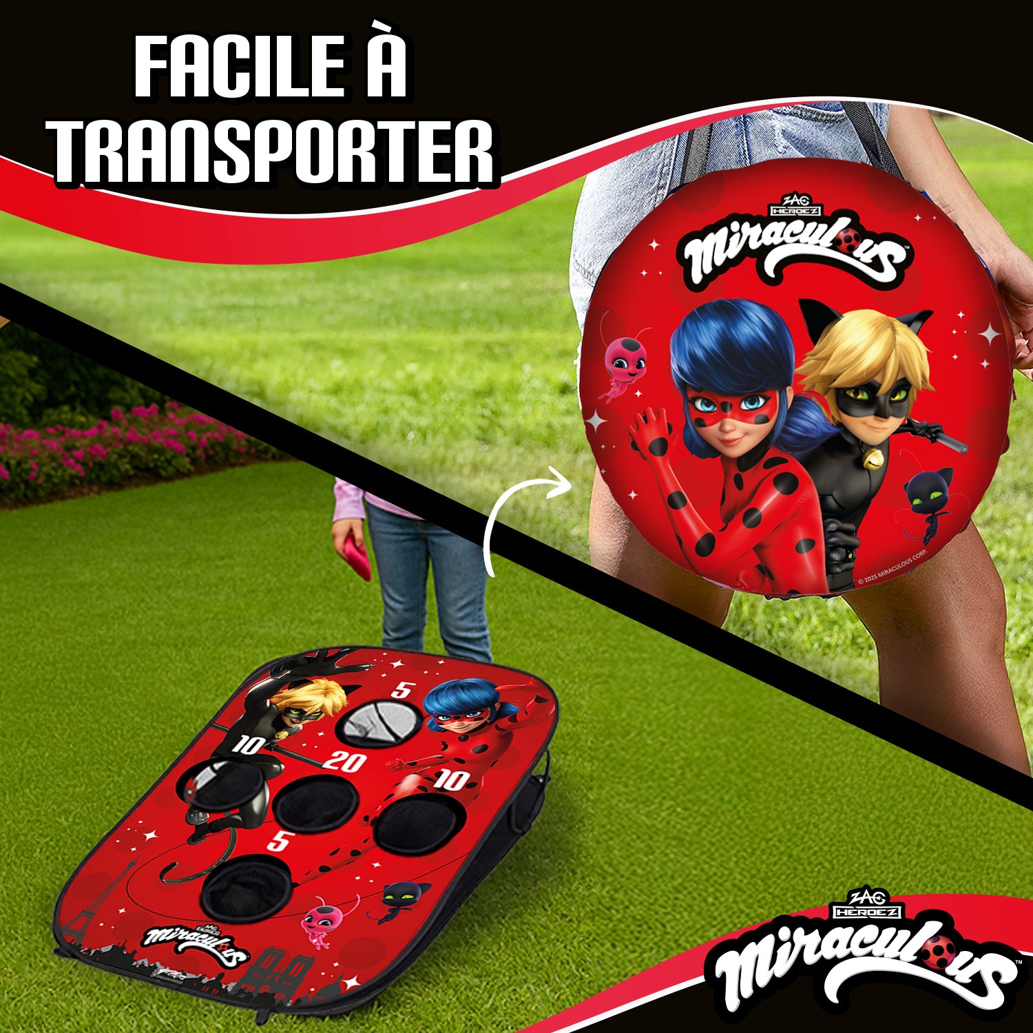 Cornhole en Toile – Battle Miraculous®