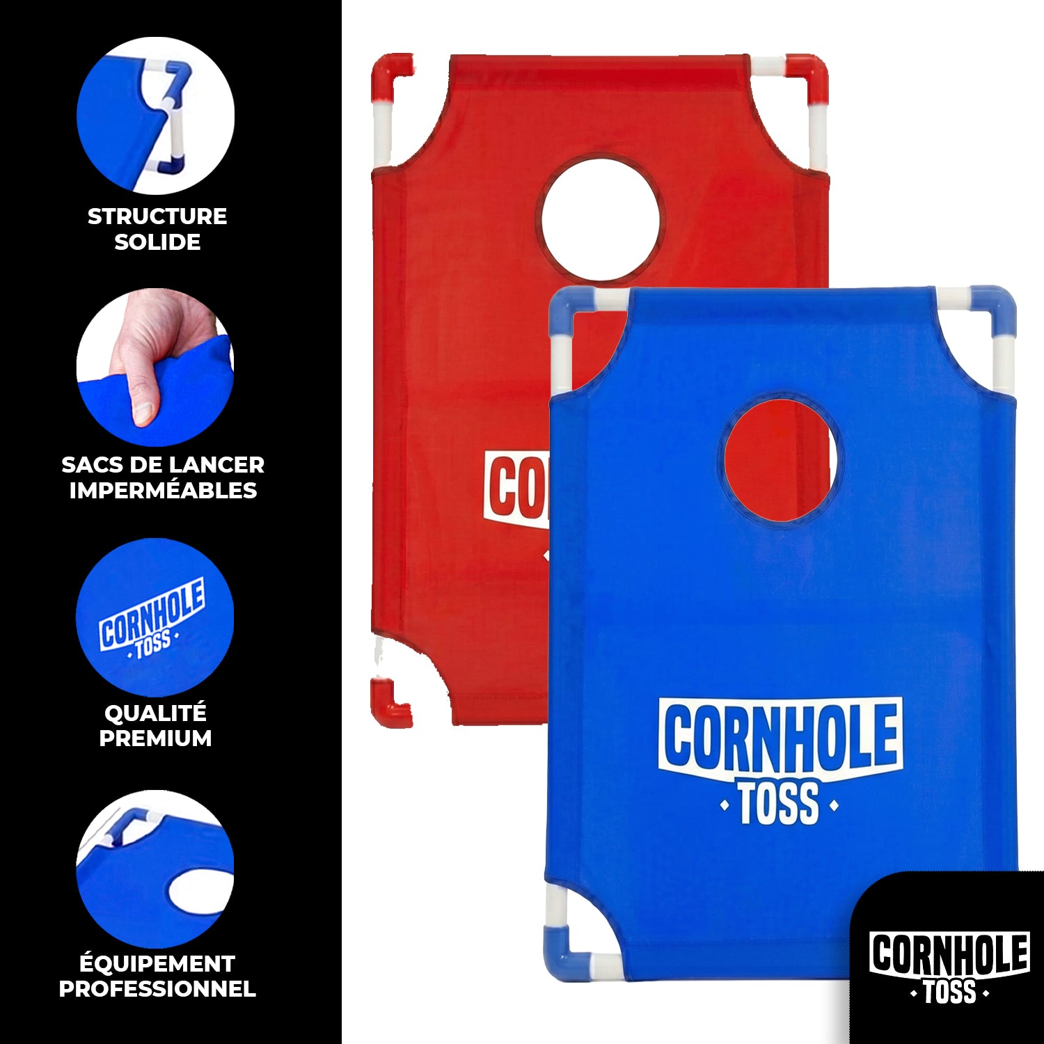 Cornhole en Toile – Toss