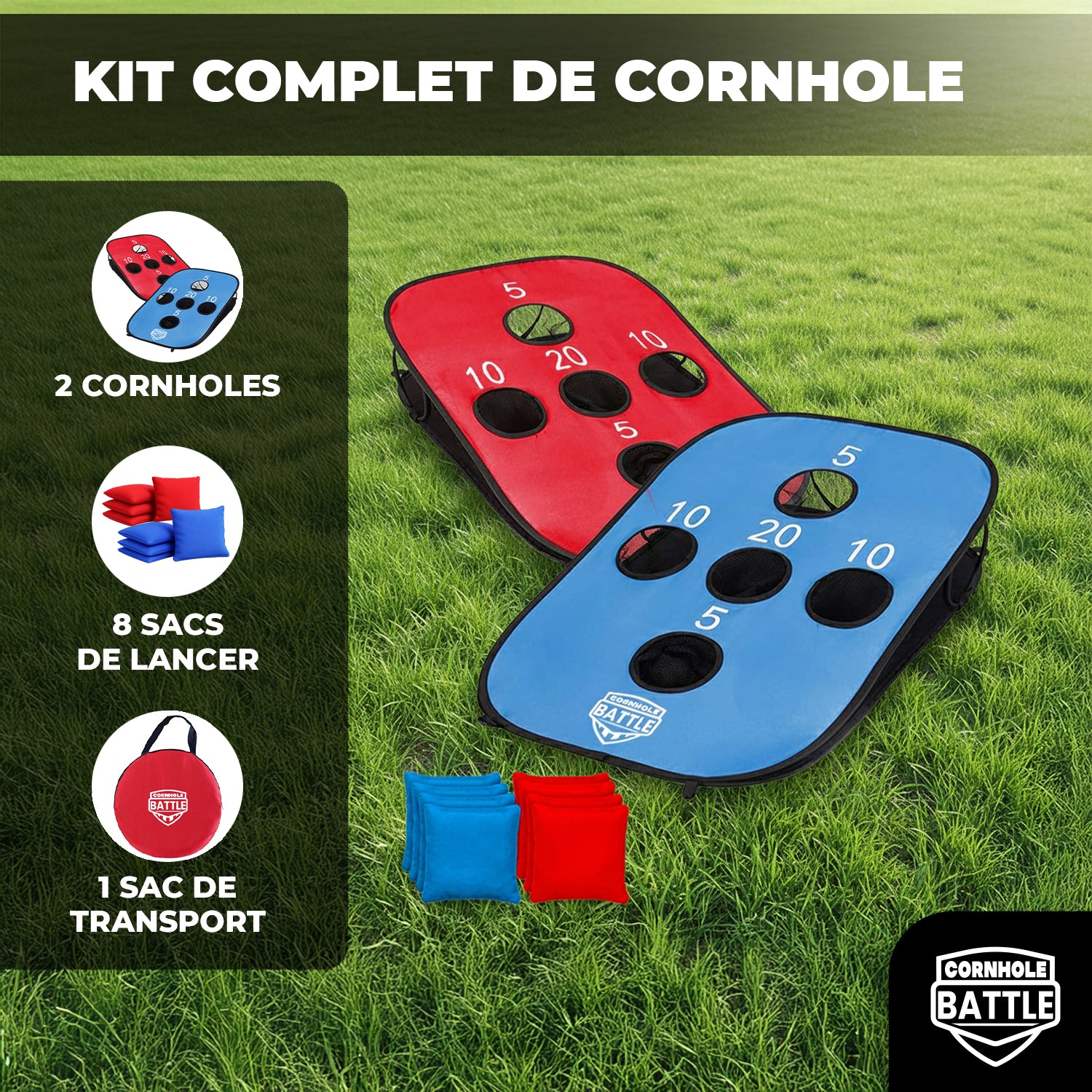 Cornhole en Toile – Battle