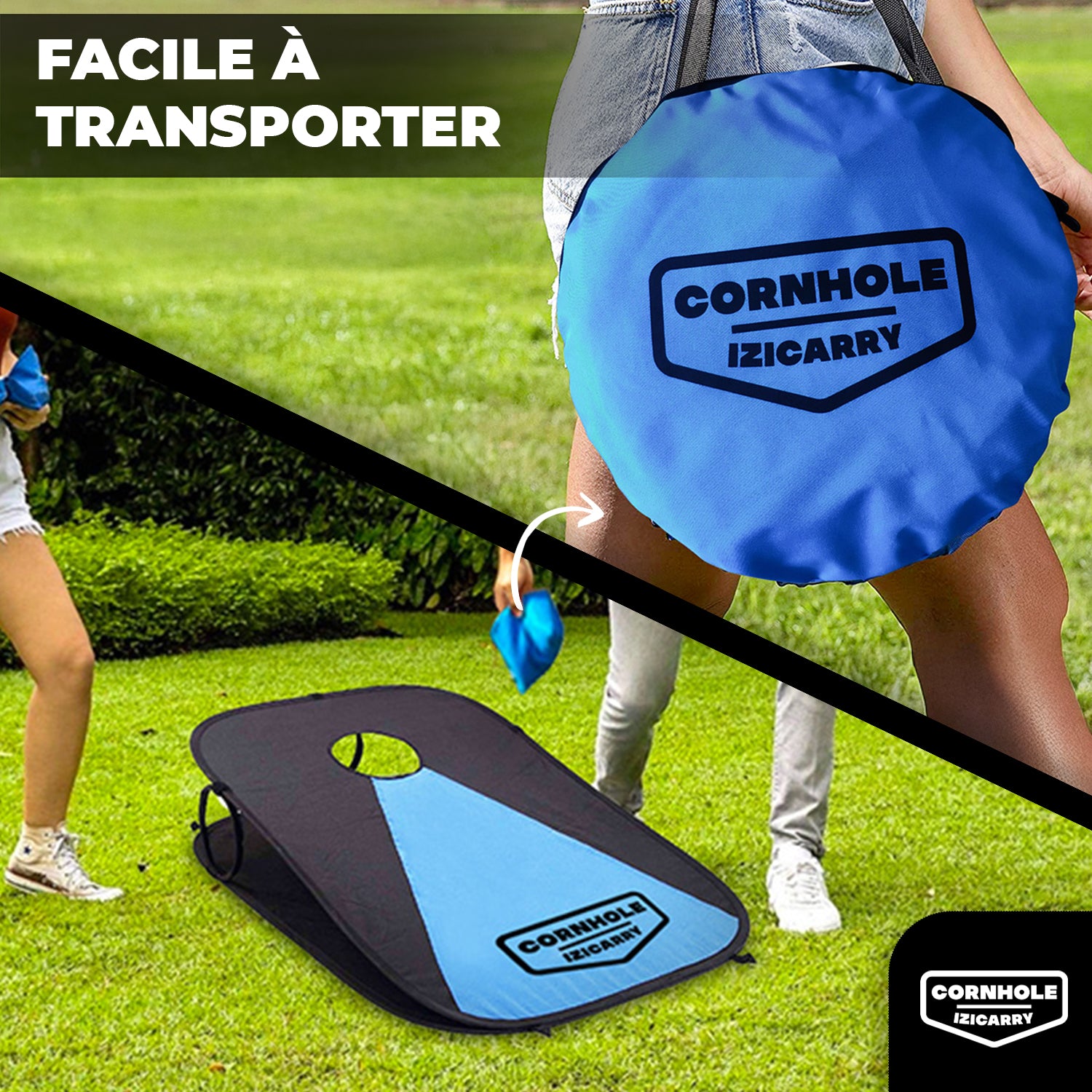 Cornhole en Toile – IziCarry