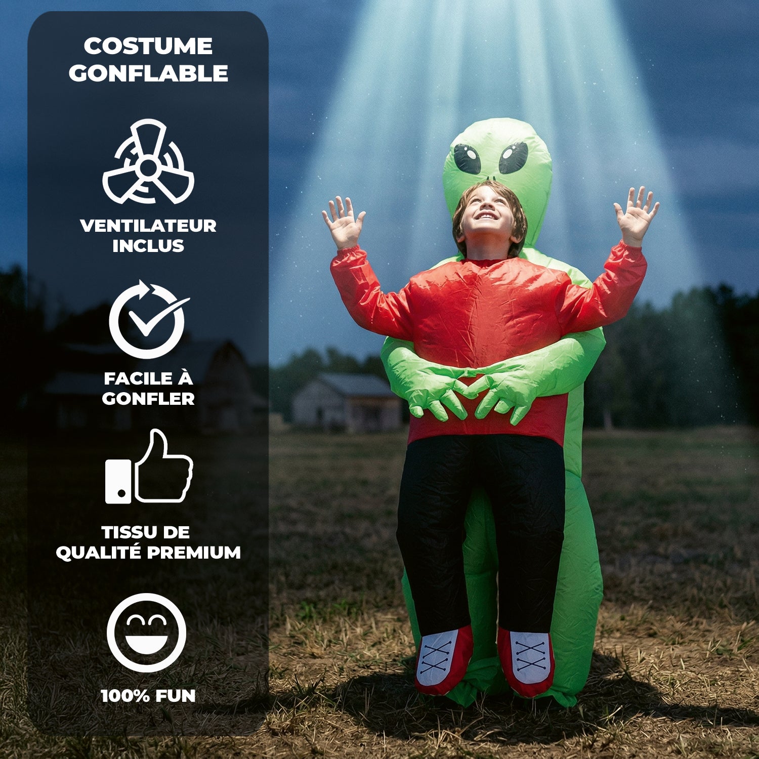 Costume Gonflable Enfant (120 - 150 cm) – Alien