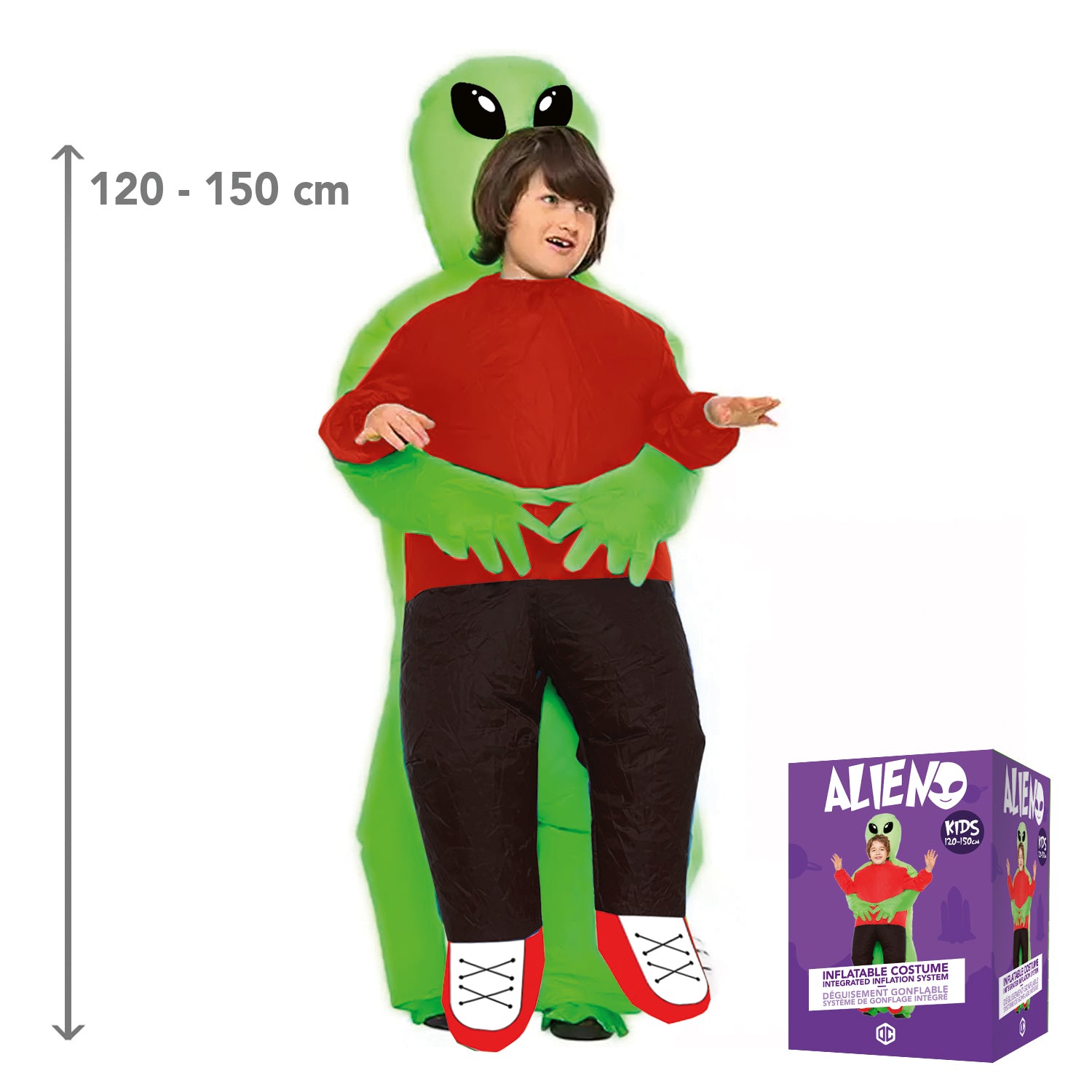Costume Gonflable Enfant (120 - 150 cm) – Alien