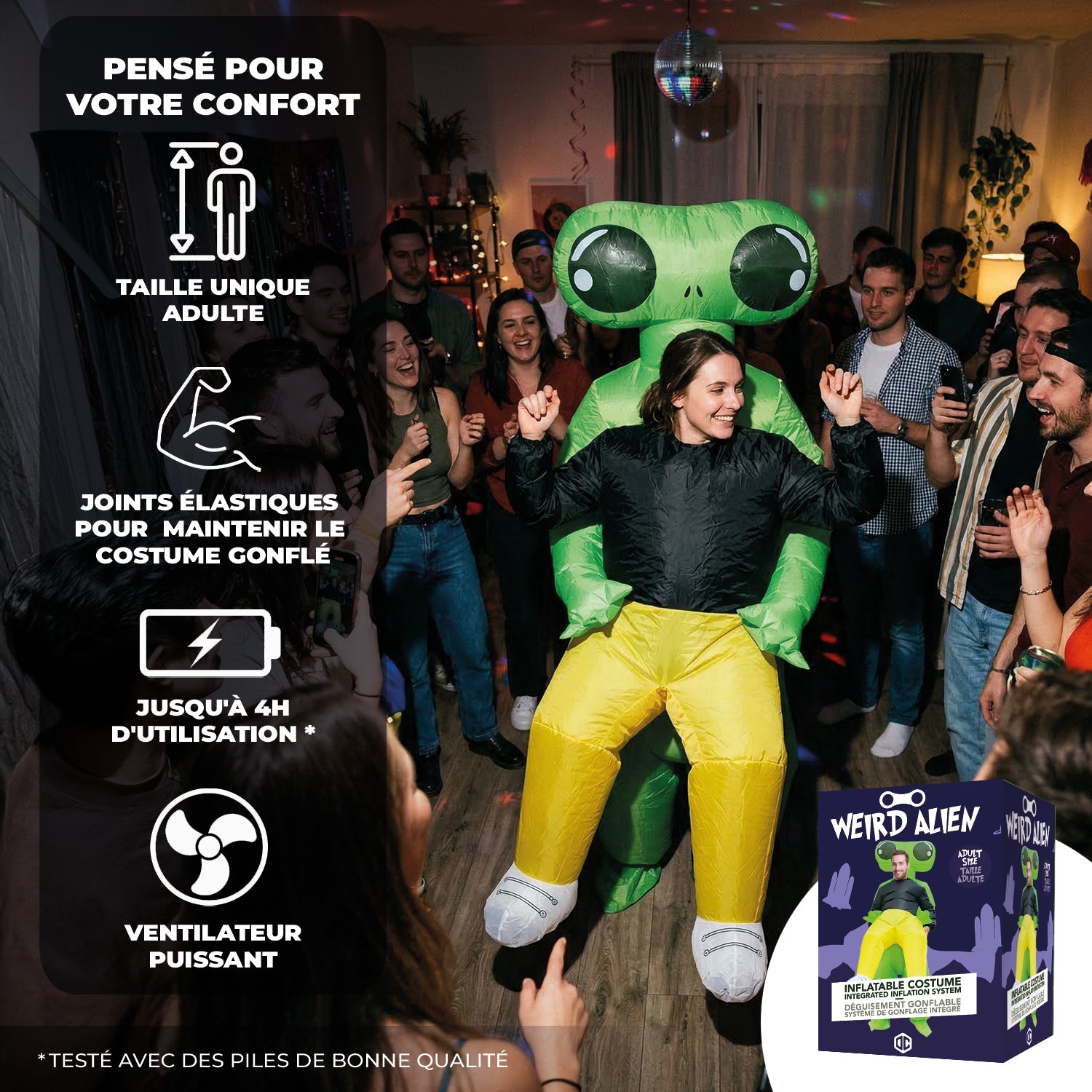 Costume Gonflable Adulte – Alien X