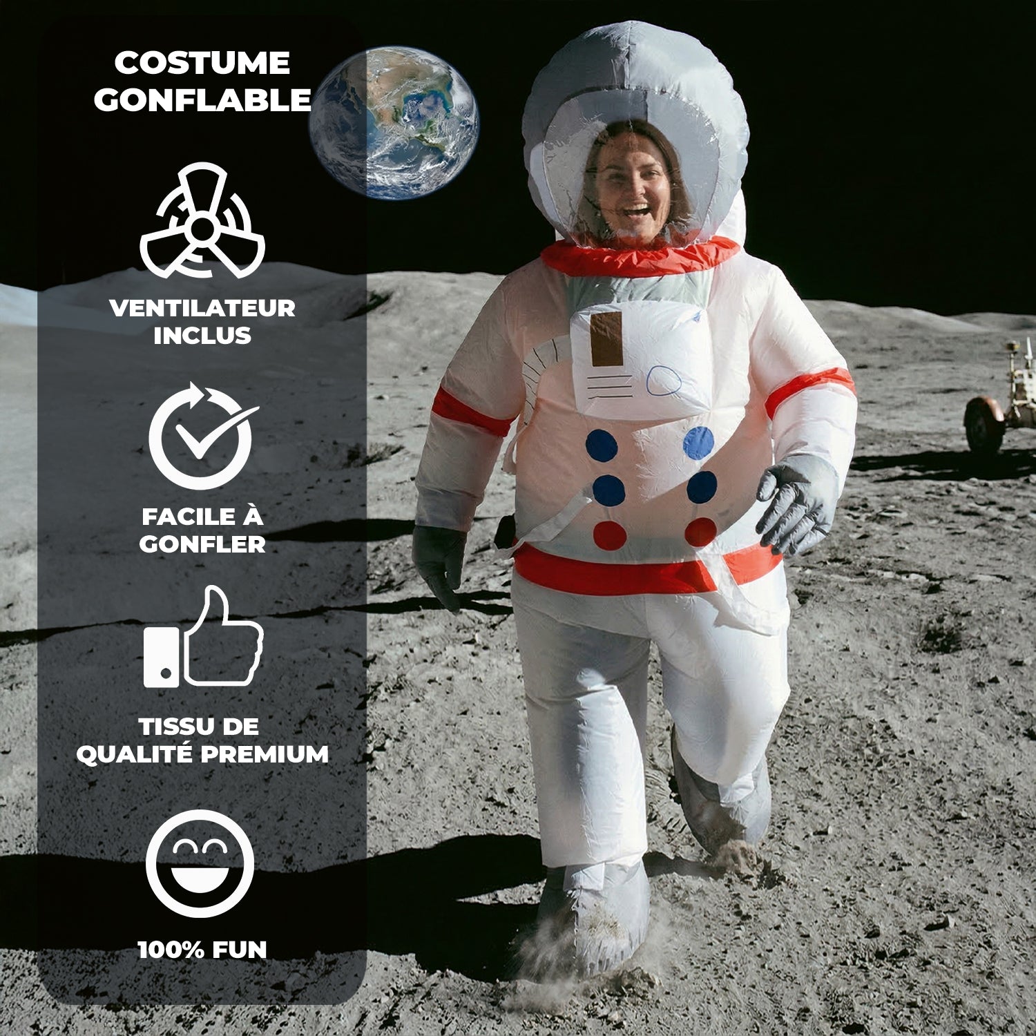 Costume Gonflable Adulte – Astronaute