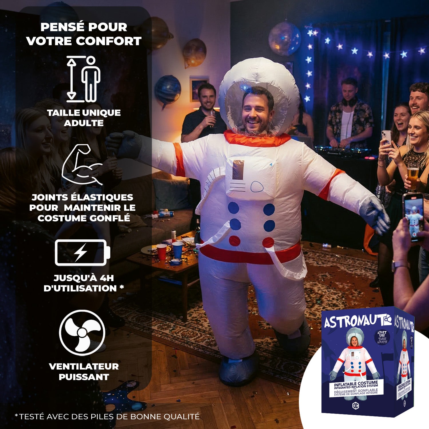 Costume Gonflable Adulte – Astronaute