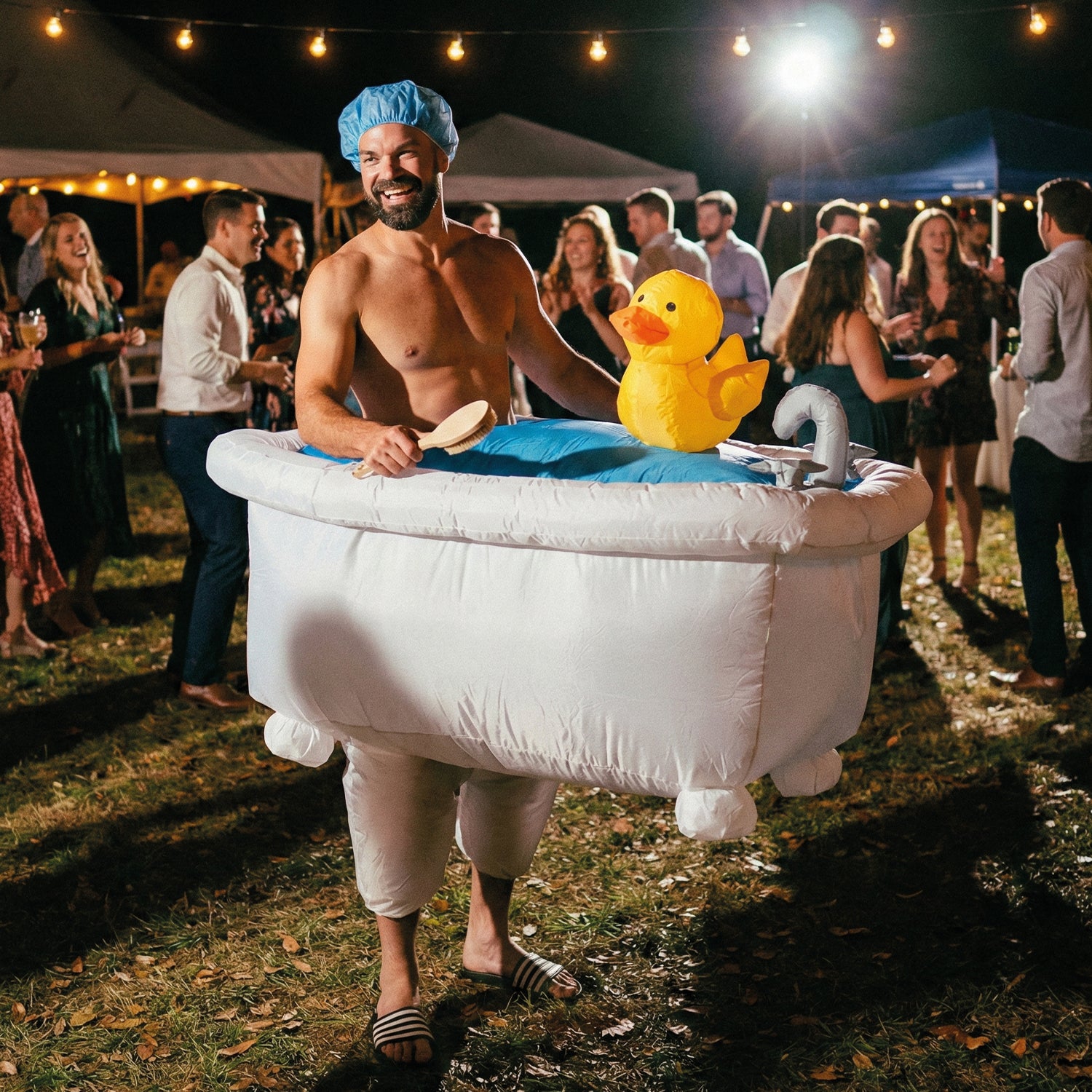 Costume Gonflable Adulte – Baignoire