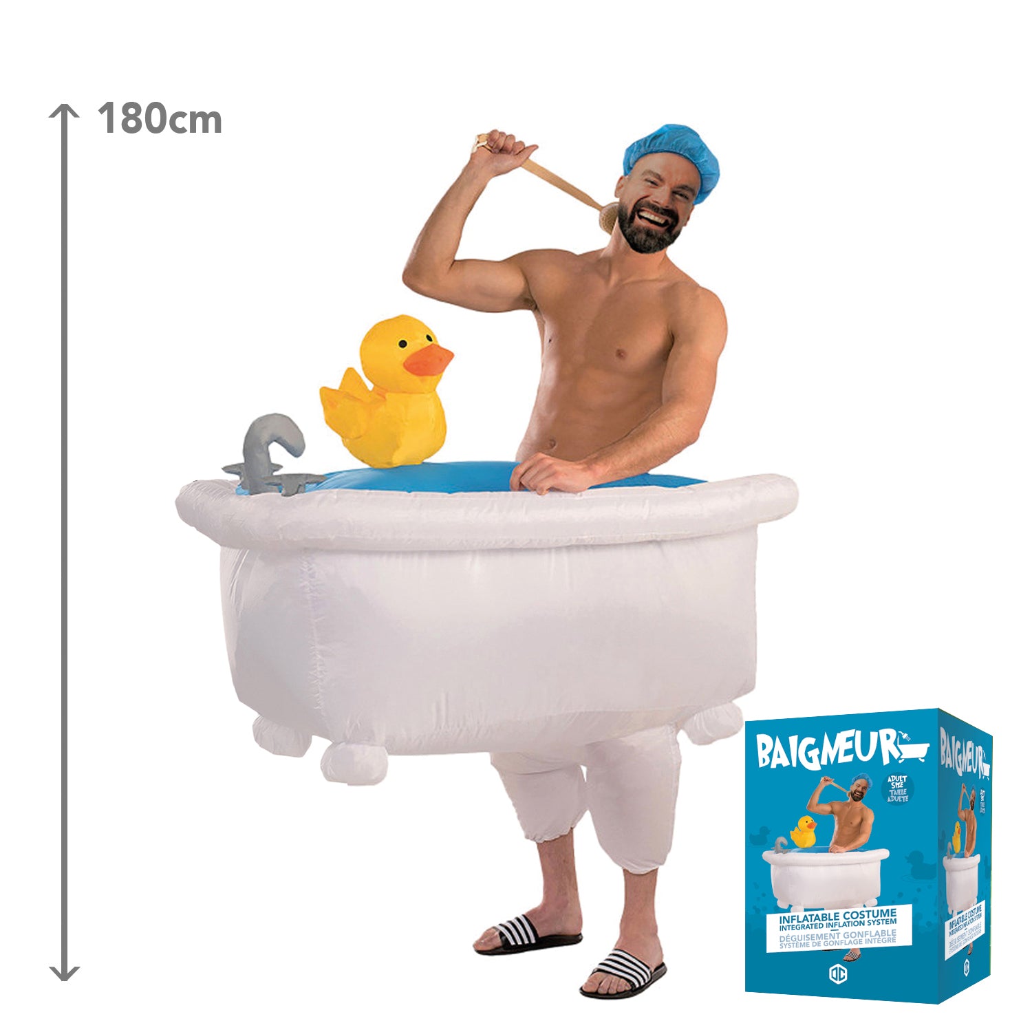 Costume Gonflable Adulte – Baignoire