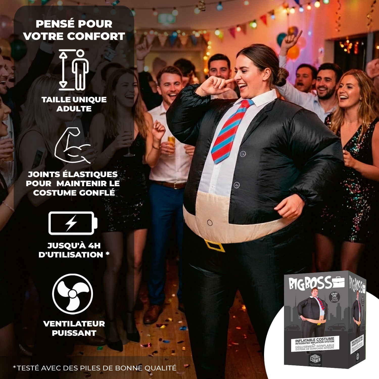 Costume Gonflable Adulte – Big Boss