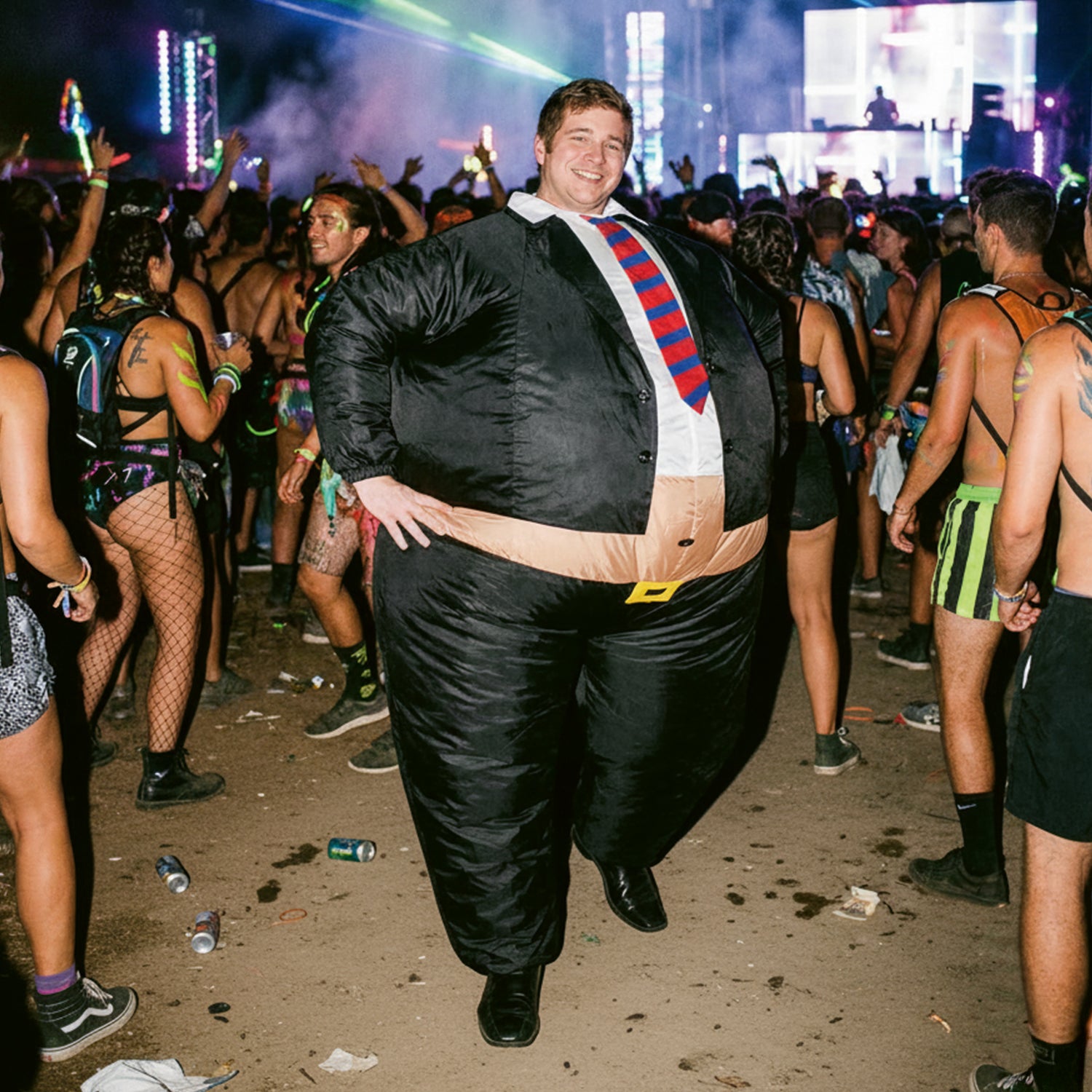 Costume Gonflable Adulte – Big Boss