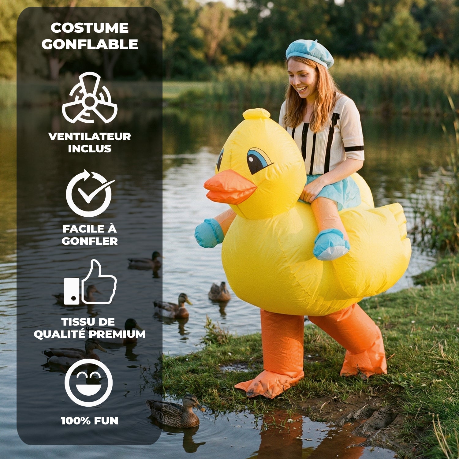 Costume Gonflable Adulte – Canard