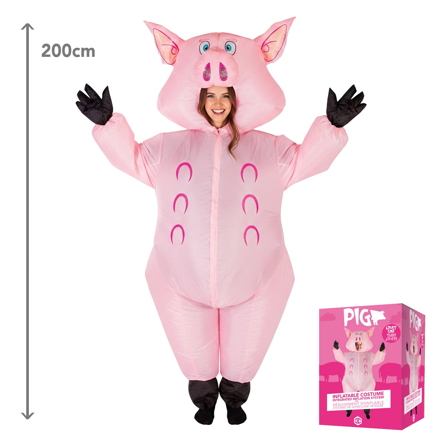 Costume Gonflable Adulte – Cochon